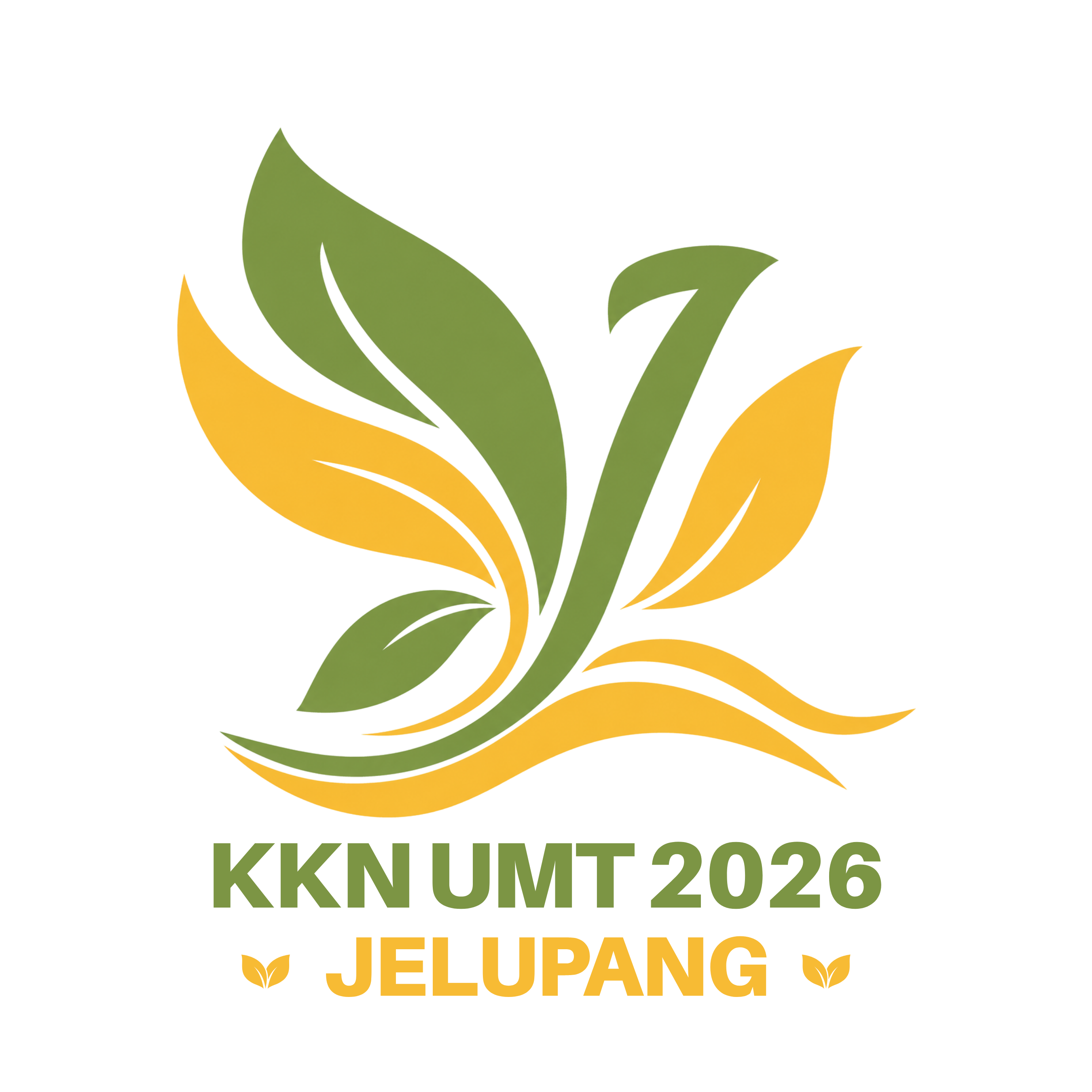 Logo KKN UMT 2026 Kelurahan Jelupang
